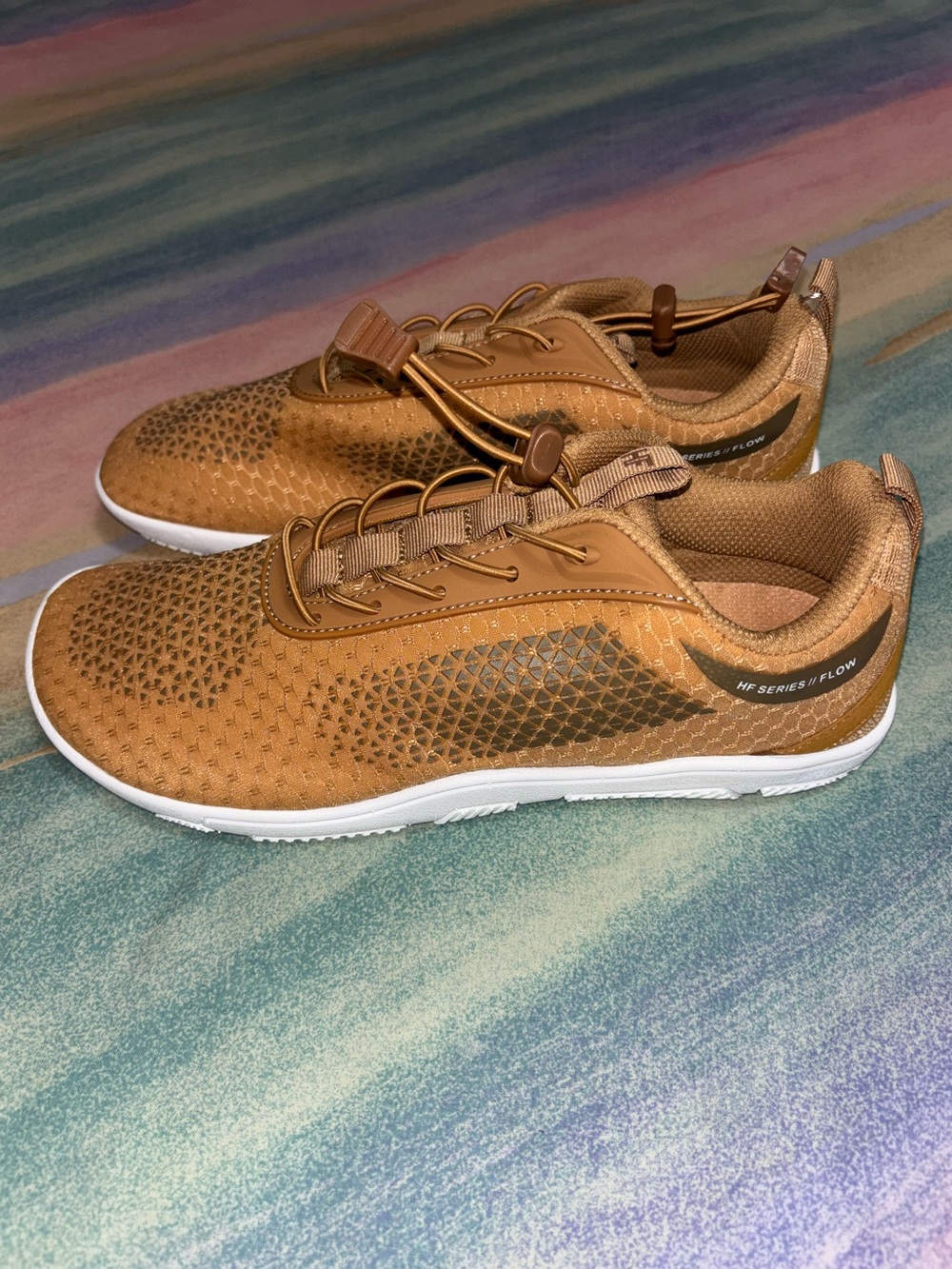NWT Hike Footwear HF Stride Brown Barefoot Sneaker Unisex Mens 8.5/ women’s 10